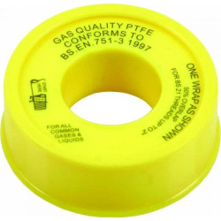 (CONS) BES GAS THREAD SEALING TAPE 12MM X 5M
