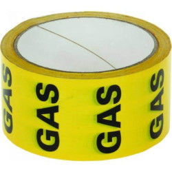 (CONS) BES GAS PIPE IDENTIFICATION TAPE 50X33MM