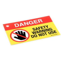 Danger Safety Warning Do Not Use Labels - General Use