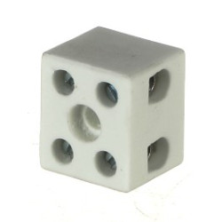 (CONS) 2 Pole Ceramic Terminal Block 15A
